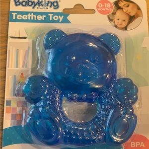 Teddy bear, baby water teether